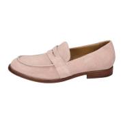 Vintage Suède Loafers voor vrouwen Moma , Pink , Dames