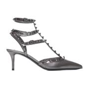 Antraciet Hak Schoenen Valentino Garavani , Gray , Dames