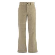 Ribfluwelen Broek met Zakken Dickies , Beige , Heren