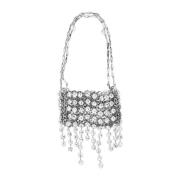 Grijze Handtas met Stijl SAC A Main Paco Rabanne , Gray , Dames