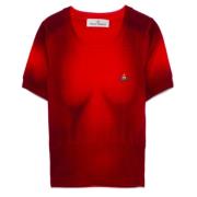 Rood/Zwart Eli Top, Stijlvol ontwerp Vivienne Westwood , Red , Dames