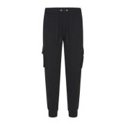 Zwarte Cargo Jogger Broek Moose Knuckles , Black , Heren