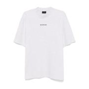 Licht Heather Grey T-shirt Balenciaga , White , Heren