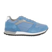 Blauwe Sneaker voor Stijlvolle Look Hugo Boss , Blue , Heren