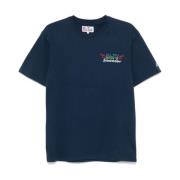 Stijlvolle T-shirts en Polos MC2 Saint Barth , Blue , Heren