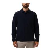 Navy Overshirt voor Heren Matinique , Blue , Heren