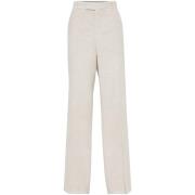 Ivoor Broek Brunello Cucinelli , Beige , Dames