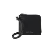 Leather wallets Maison Kitsuné , Black , Dames