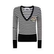 Zwarte Sweater Collectie Blugirl , Black , Dames