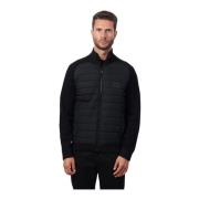 Gewatteerde Herenjas Zwart Hugo Boss , Black , Heren