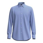 Casual Shirts Hugo Boss , Blue , Heren