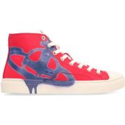 Hoge katoenen sneakers Vivienne Westwood , Red , Dames