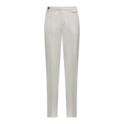 Ivoor Broek voor Stijlvolle Look Brunello Cucinelli , Beige , Heren