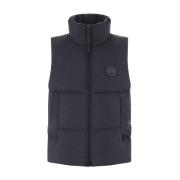 Blauw Mouwloos Nylonjack Arctic Disc Canada Goose , Blue , Heren