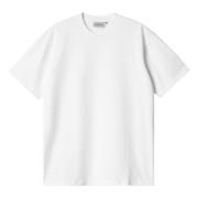 Duster Script T-Shirt Carhartt Wip , White , Dames