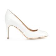 Witte Leren Pumps Elegante Stijl Sergio Rossi , White , Dames