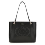 Moderne Shopper Tas voor Dagelijks Gebruik Guess , Black , Dames