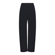 Stijlvolle Broek Lemaire , Black , Dames