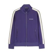 Logo Track Jacket Klassieke Stijl Palm Angels , Blue , Heren