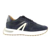 Blauwe Casual Sneakers voor Mannen Alexander Smith , Blue , Heren