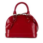 Pre-owned Leather louis-vuitton-bags Louis Vuitton Vintage , Red , Dam...