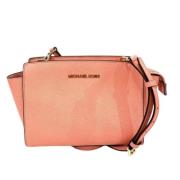 Pre-owned Leather shoulder-bags Michael Kors Pre-owned , Pink , Dames