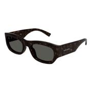 Havana Grijs Zonnebril SL 713 Saint Laurent , Brown , Dames