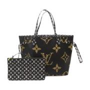 Pre-owned Canvas shoulder-bags Louis Vuitton Vintage , Black , Dames