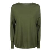 Militaire Stijl Sweaters Aspesi , Green , Dames