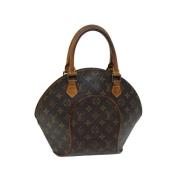 Pre-owned Canvas handbags Louis Vuitton Vintage , Brown , Dames