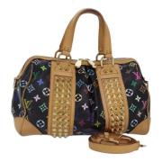 Pre-owned Canvas handbags Louis Vuitton Vintage , Multicolor , Dames