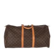 Pre-owned Leather handbags Louis Vuitton Vintage , Brown , Dames