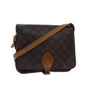 Pre-owned Canvas louis-vuitton-bags Louis Vuitton Vintage , Brown , Da...