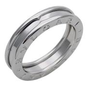 Pre-owned White Gold rings Bvlgari Vintage , Gray , Dames