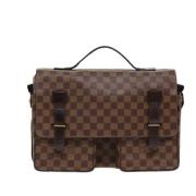 Pre-owned Canvas louis-vuitton-bags Louis Vuitton Vintage , Brown , Da...