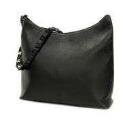 Pre-owned Leather shoulder-bags Salvatore Ferragamo Pre-owned , Black ...