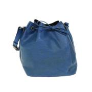 Pre-owned Leather louis-vuitton-bags Louis Vuitton Vintage , Blue , Da...