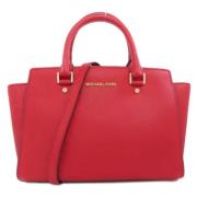 Pre-owned Fabric handbags Michael Kors Pre-owned , Red , Dames