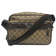 Pre-owned Leather gucci-bags Gucci Vintage , Brown , Dames