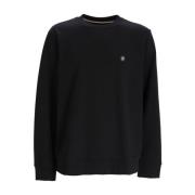 Metalen Logo Crewneck Sweatshirt - C Sharpe Boss , Black , Heren