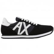 Zwarte en witte hardloopschoenen Xux017 Xcc68 K489 Armani Exchange , B...