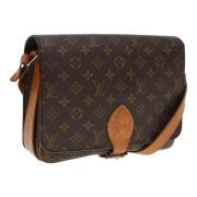 Pre-owned Canvas louis-vuitton-bags Louis Vuitton Vintage , Brown , Da...