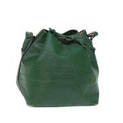 Pre-owned Leather louis-vuitton-bags Louis Vuitton Vintage , Green , D...