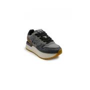 Grijze Mix Materiaal Stargirl Schoenen Sun68 , Gray , Dames