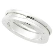 Pre-owned Metal rings Bvlgari Vintage , White , Dames