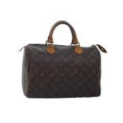 Pre-owned Canvas louis-vuitton-bags Louis Vuitton Vintage , Brown , Da...