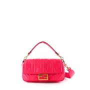 Pre-owned Leather fendi-bags Fendi Vintage , Pink , Dames