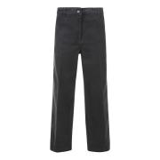 Zwarte Stijlvolle Broek Aspesi , Black , Dames