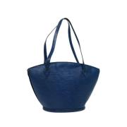 Pre-owned Leather louis-vuitton-bags Louis Vuitton Vintage , Blue , Da...