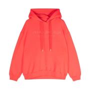 Gebreide Dames Hoodie Alix The Label , Red , Dames